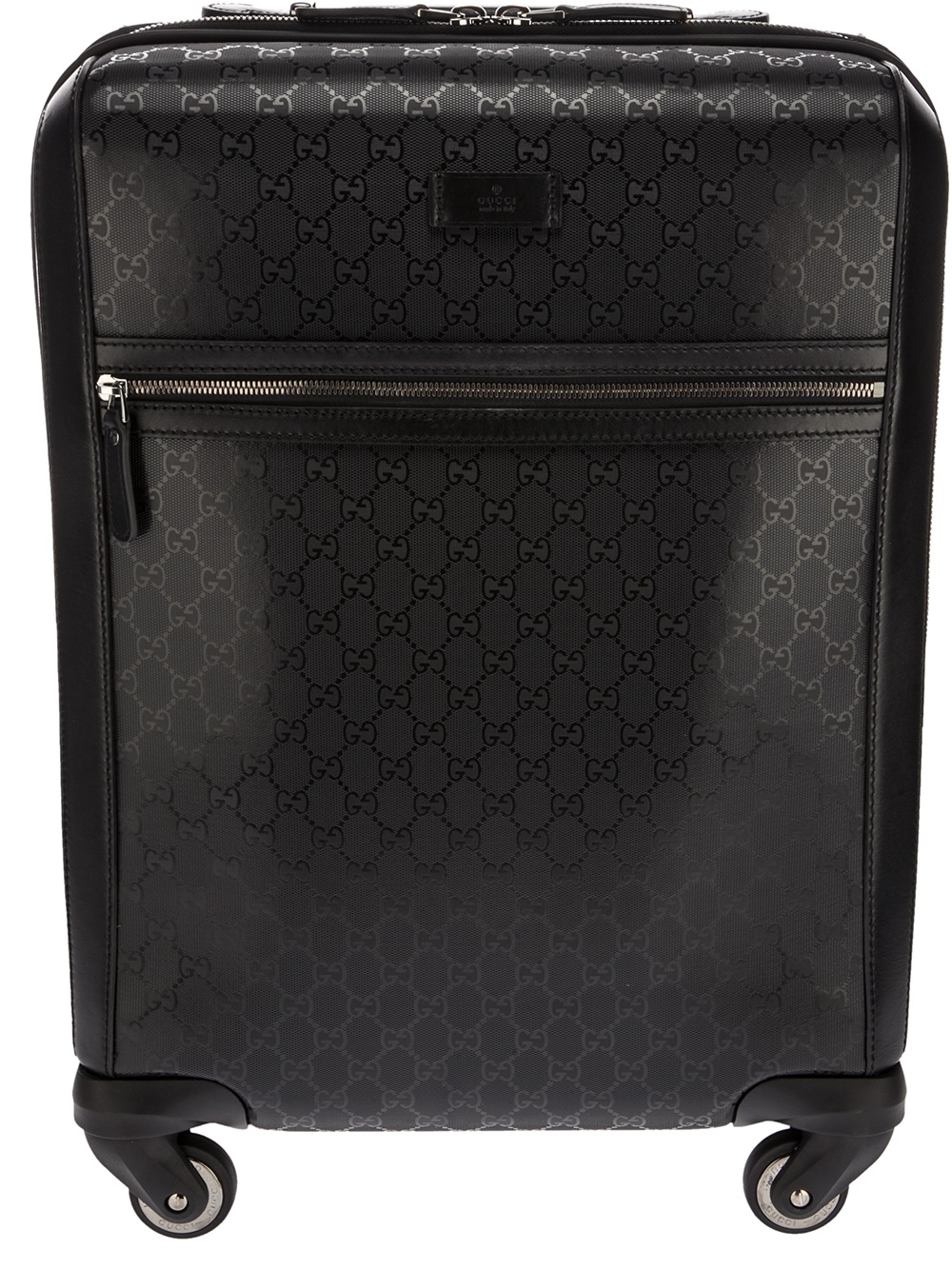 Gucci Four Wheeled Suitcase in Black for Men | Lyst