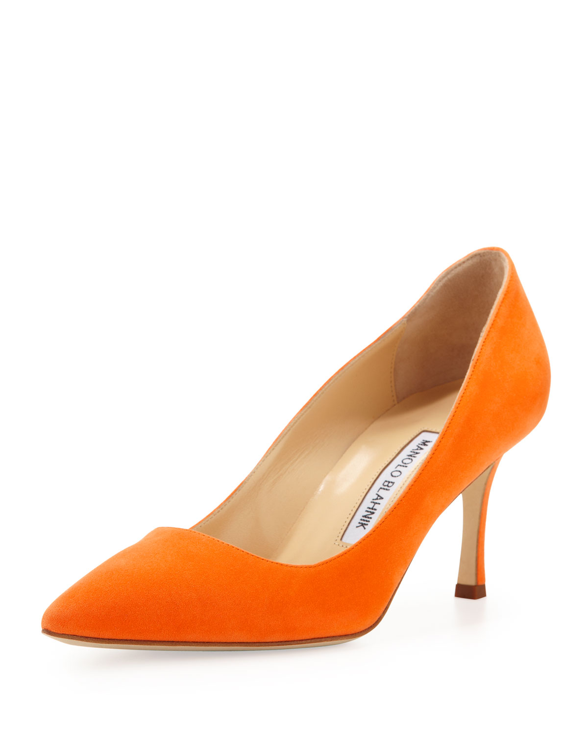 womens orange heels
