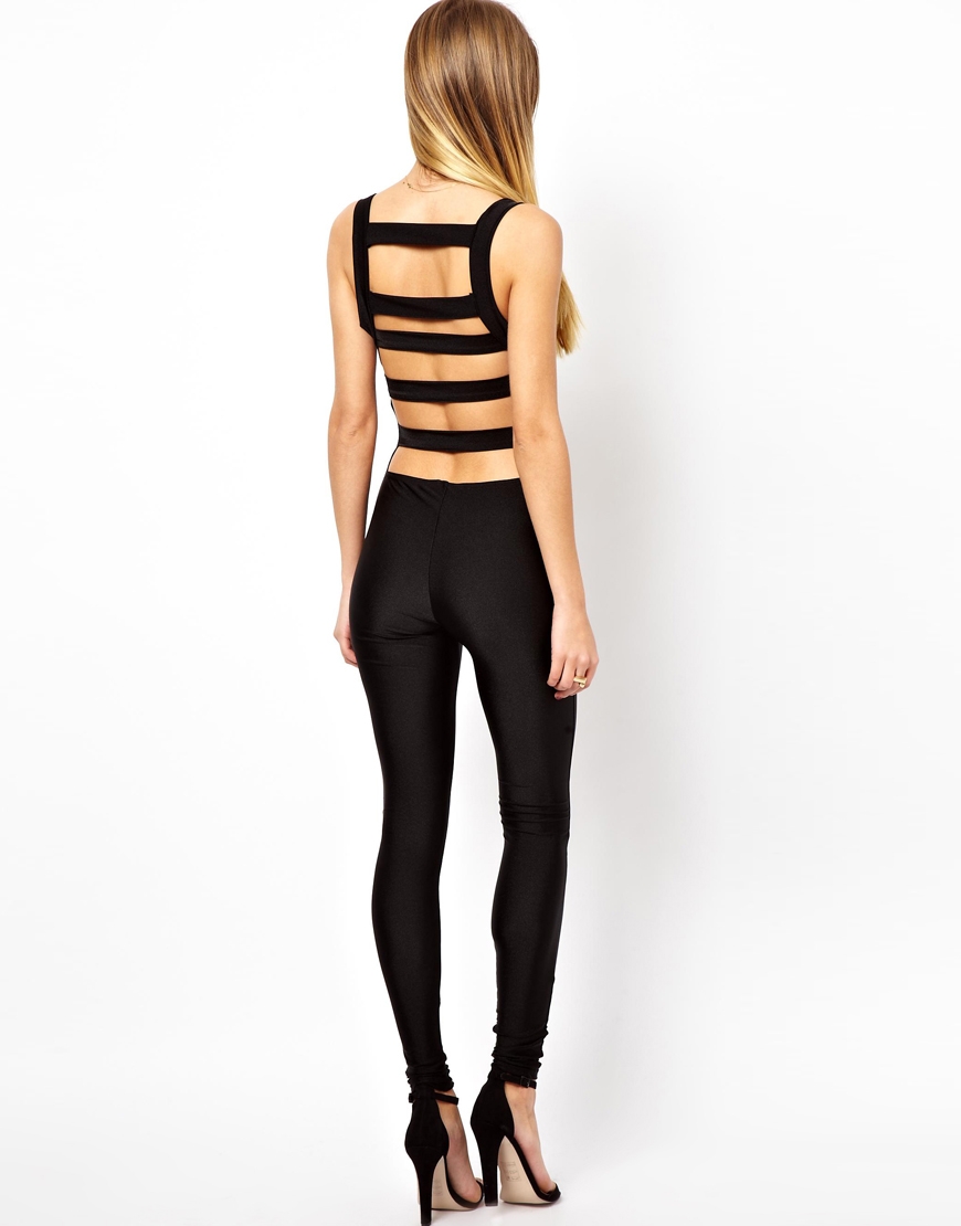 breakaway bodycon in shimmer black