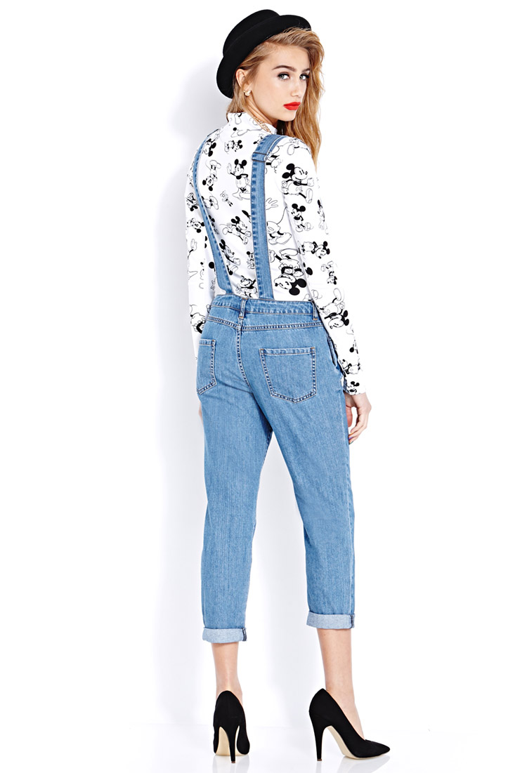 mickey overalls forever 21
