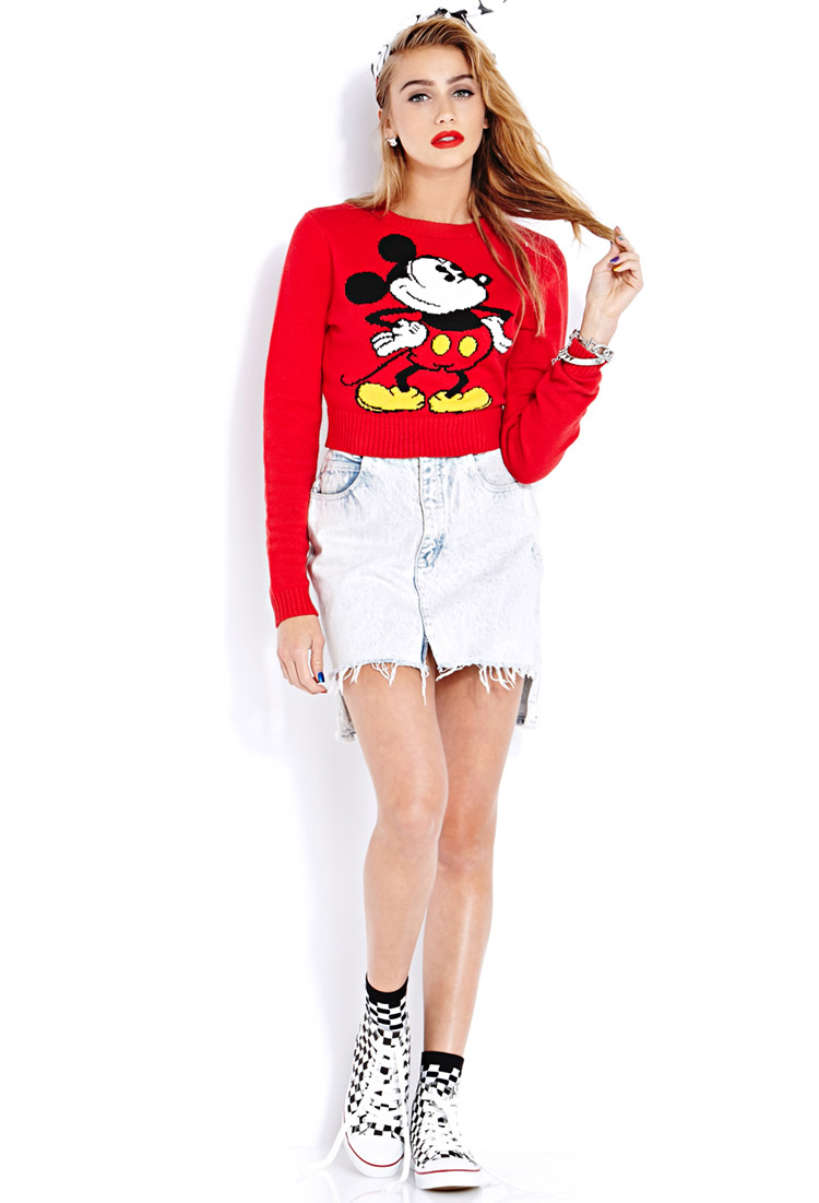 mickey mouse sweater forever 21