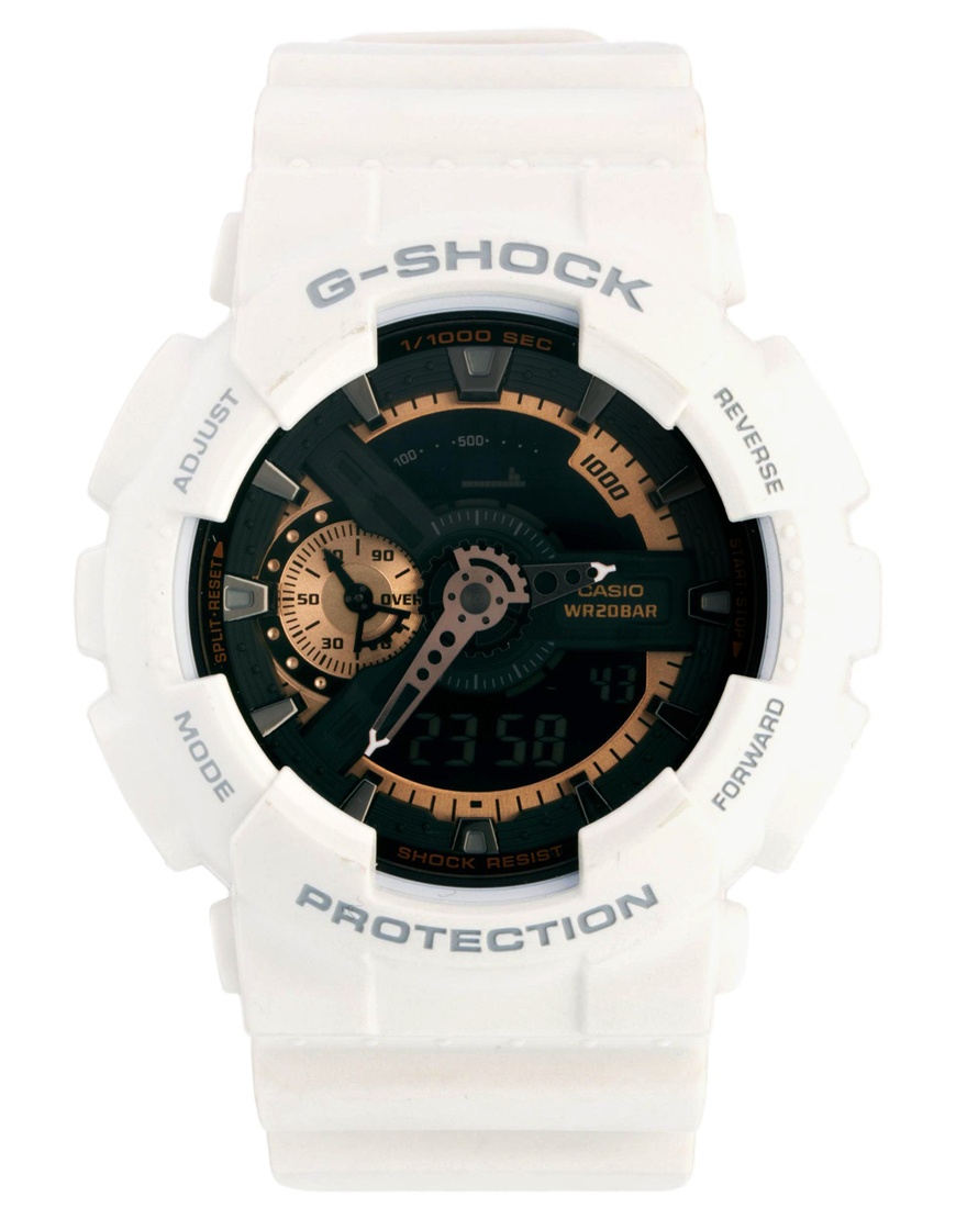 Lyst - G-shock Gshock Watch Ga110rg7aer in White for Men