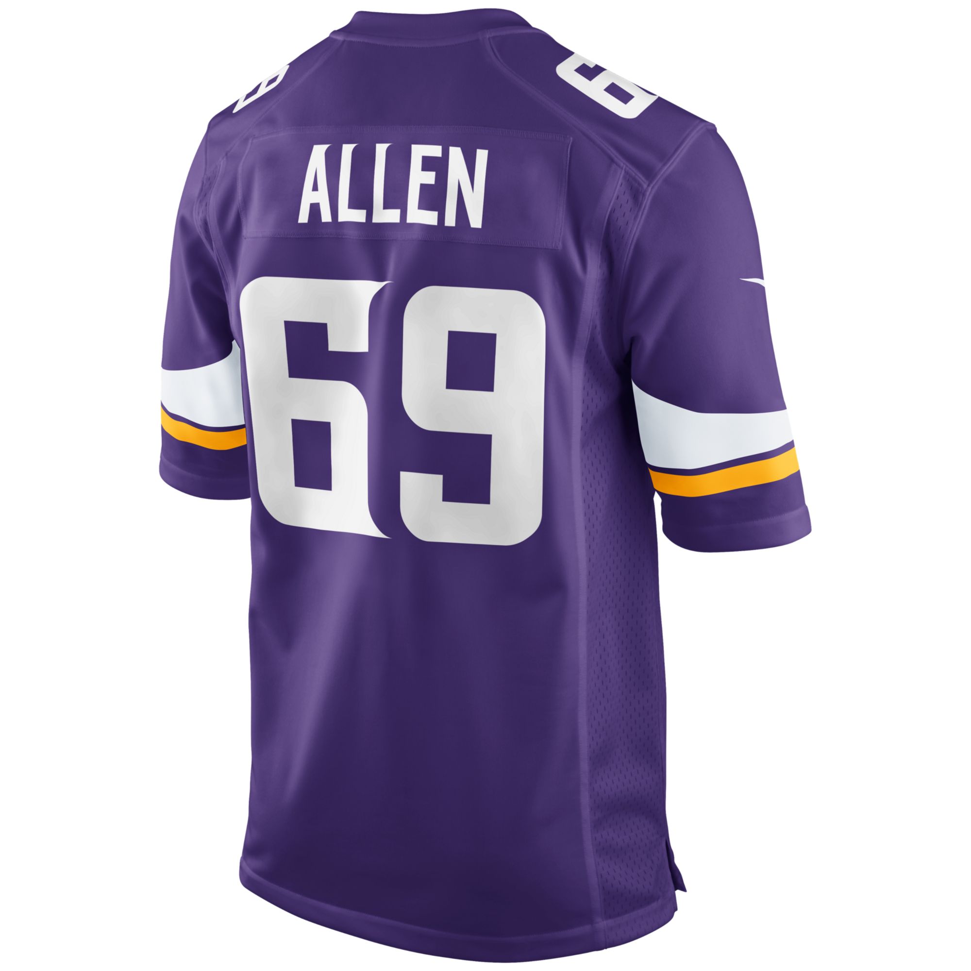 Nike Nike Minnesota Vikings Jared Allen Men's Game Jersey in Purple for