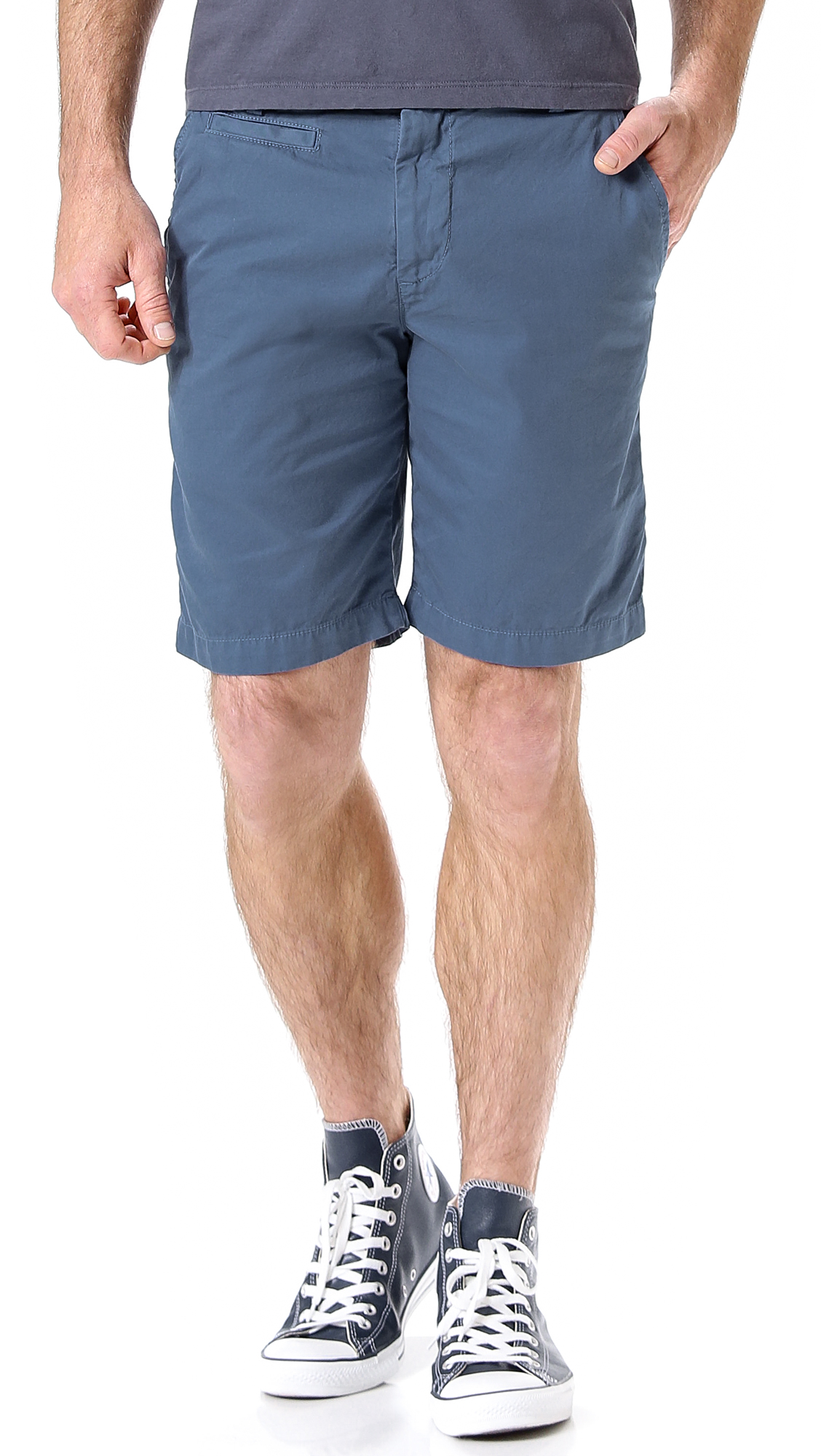 Save Khaki Light Twill Bermuda Shorts in Indigo (Blue) for Men - Lyst