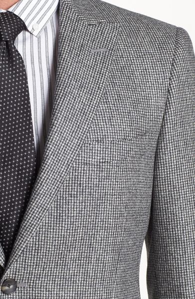 Hart Schaffner Marx Ny Classic Fit Houndstooth Suit in Gray for Men ...