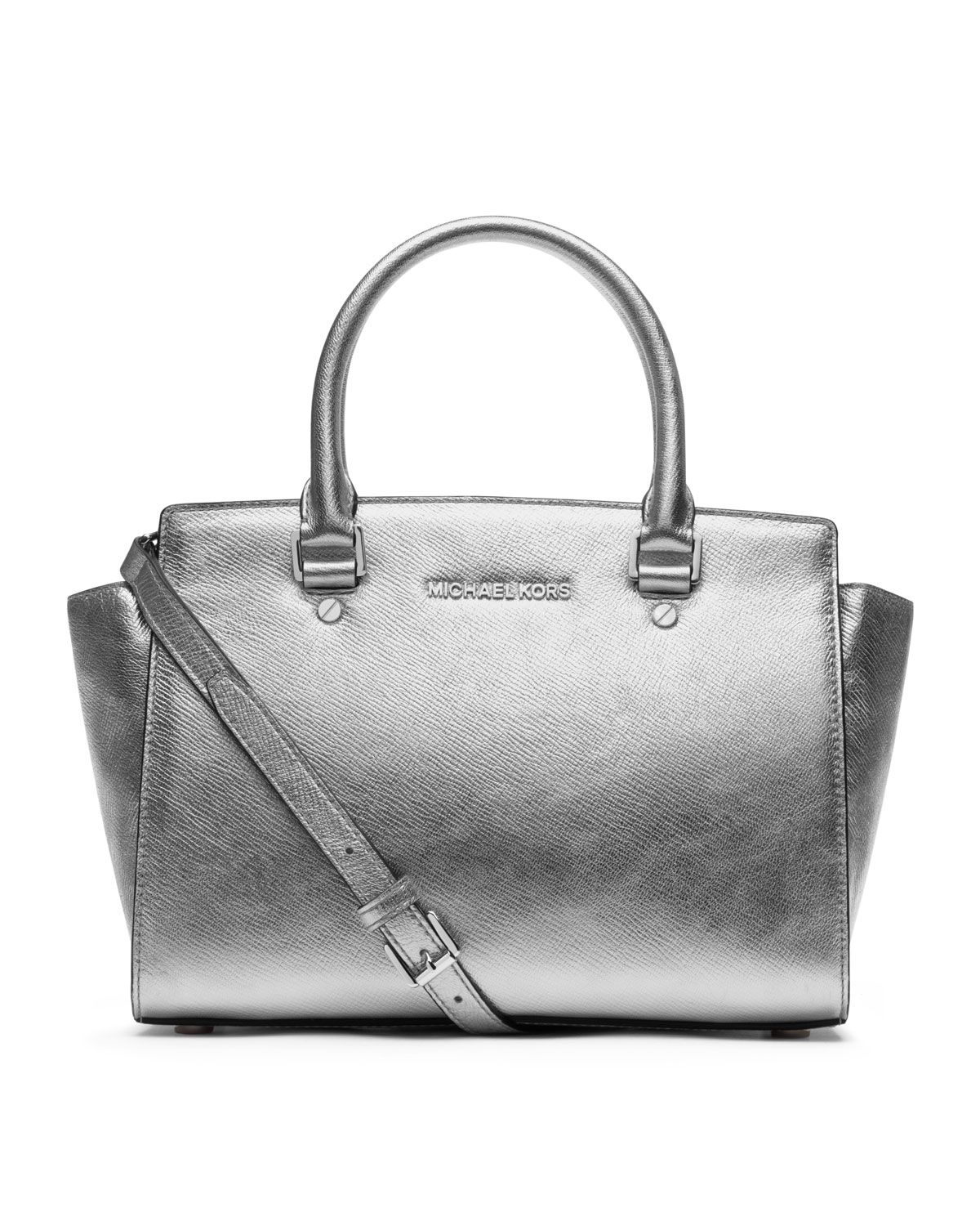 silver MK purse
