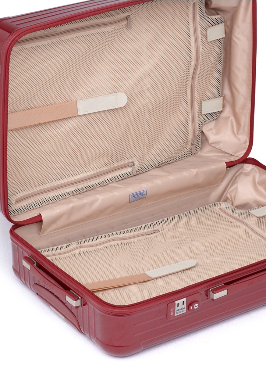 rimowa salsa deluxe oriental red
