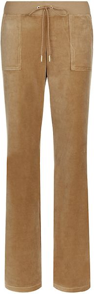 Juicy Couture Bootcut Tracksuit Pants in Beige | Lyst