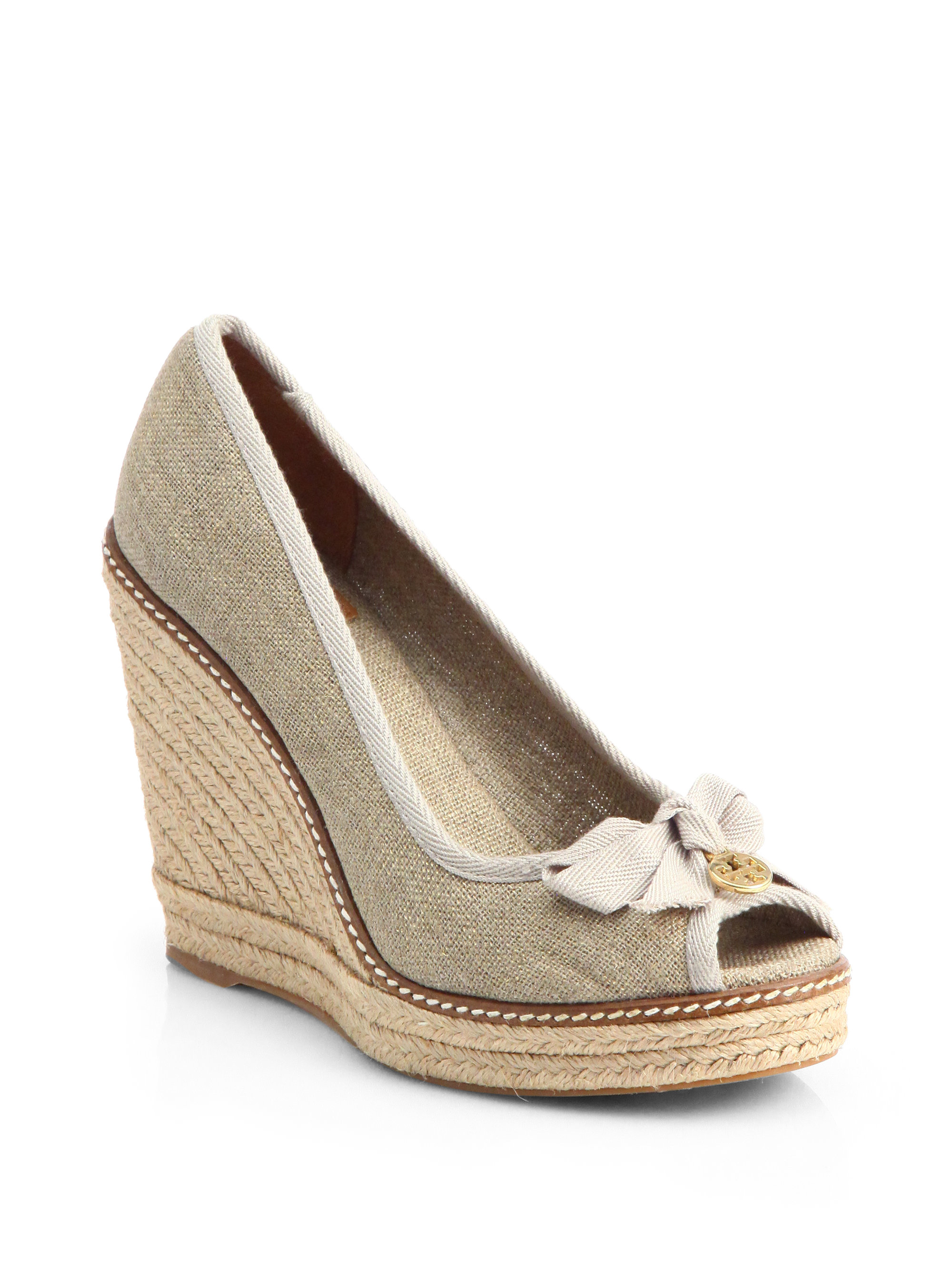 tory burch wedge pumps