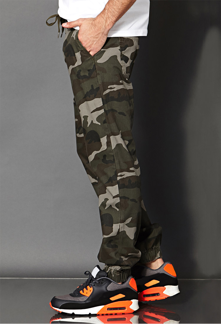 forever 21 mens camo pants