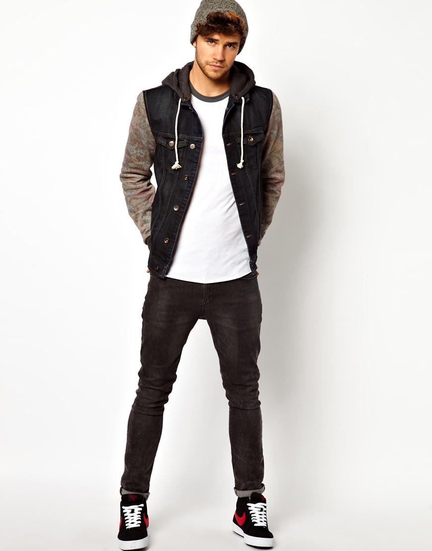 ZOGAA Men's Fashion Contrast Color Striped Polo Shirt