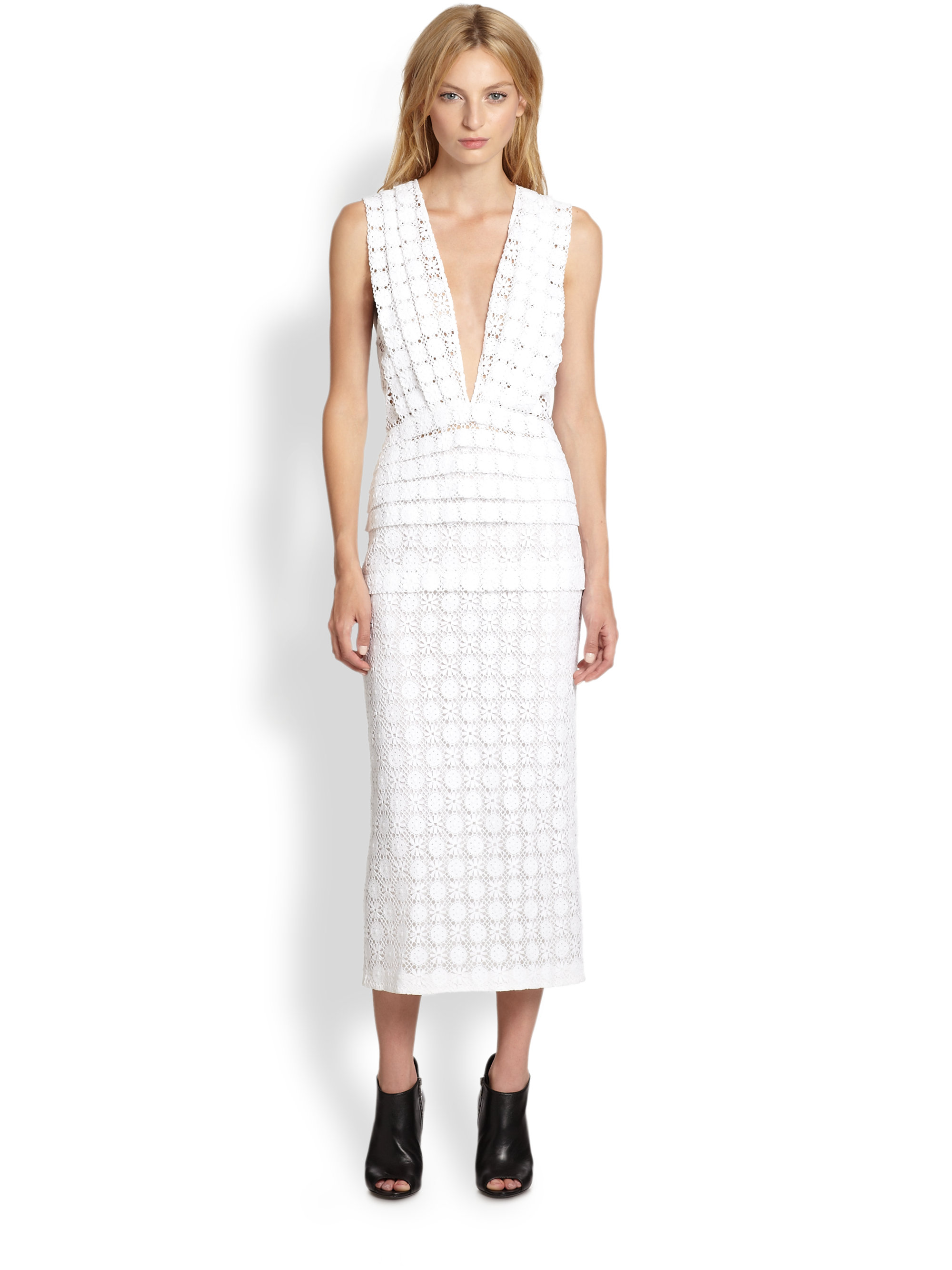 burberry prorsum lace dress
