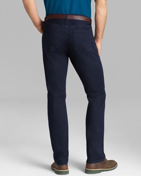 Elie Tahari Jeans Duncan Straight Fit in Dark Rinse Wash in Blue for ...
