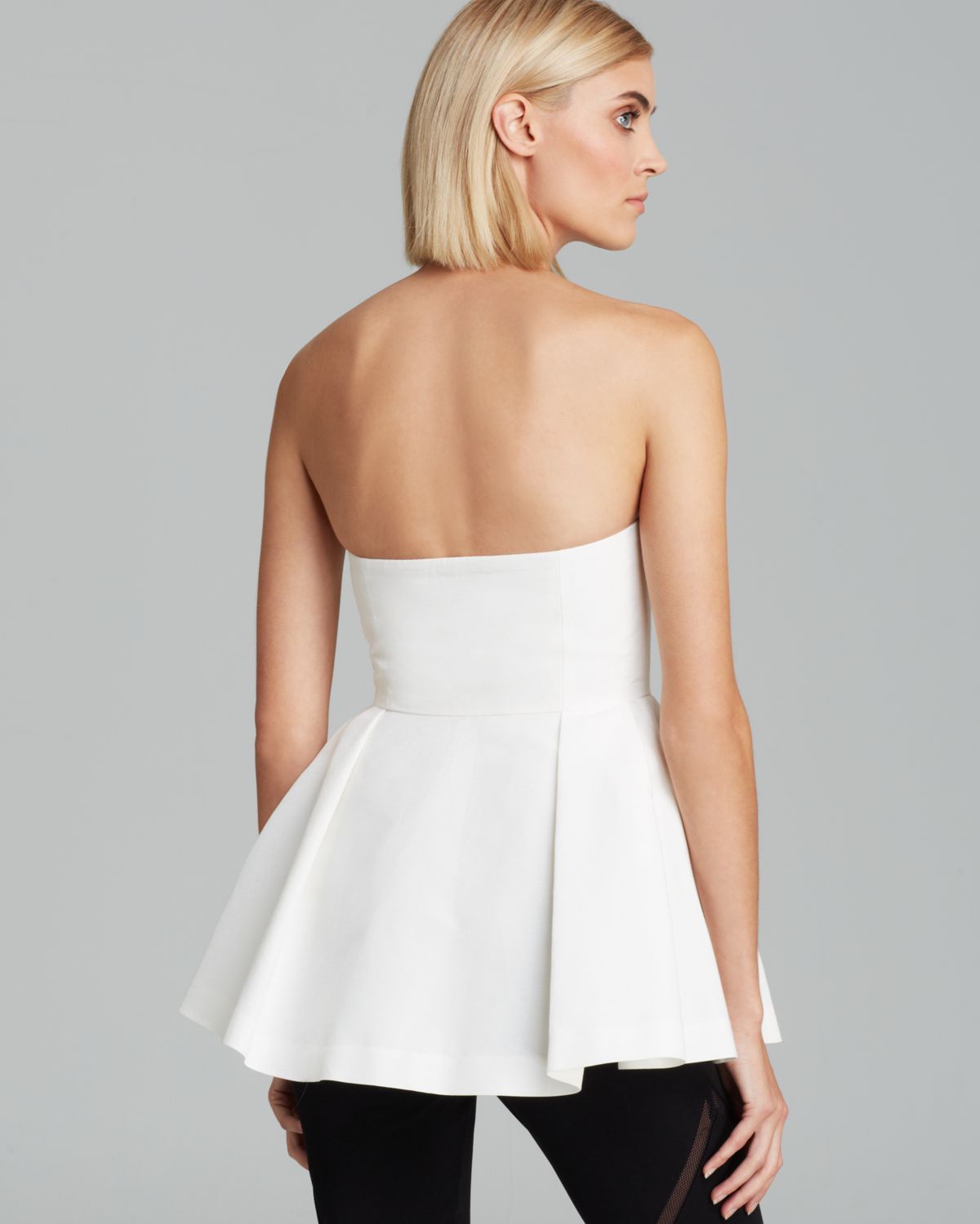 elizabeth and james ivory top jill pleated product 2 14803347 662785254