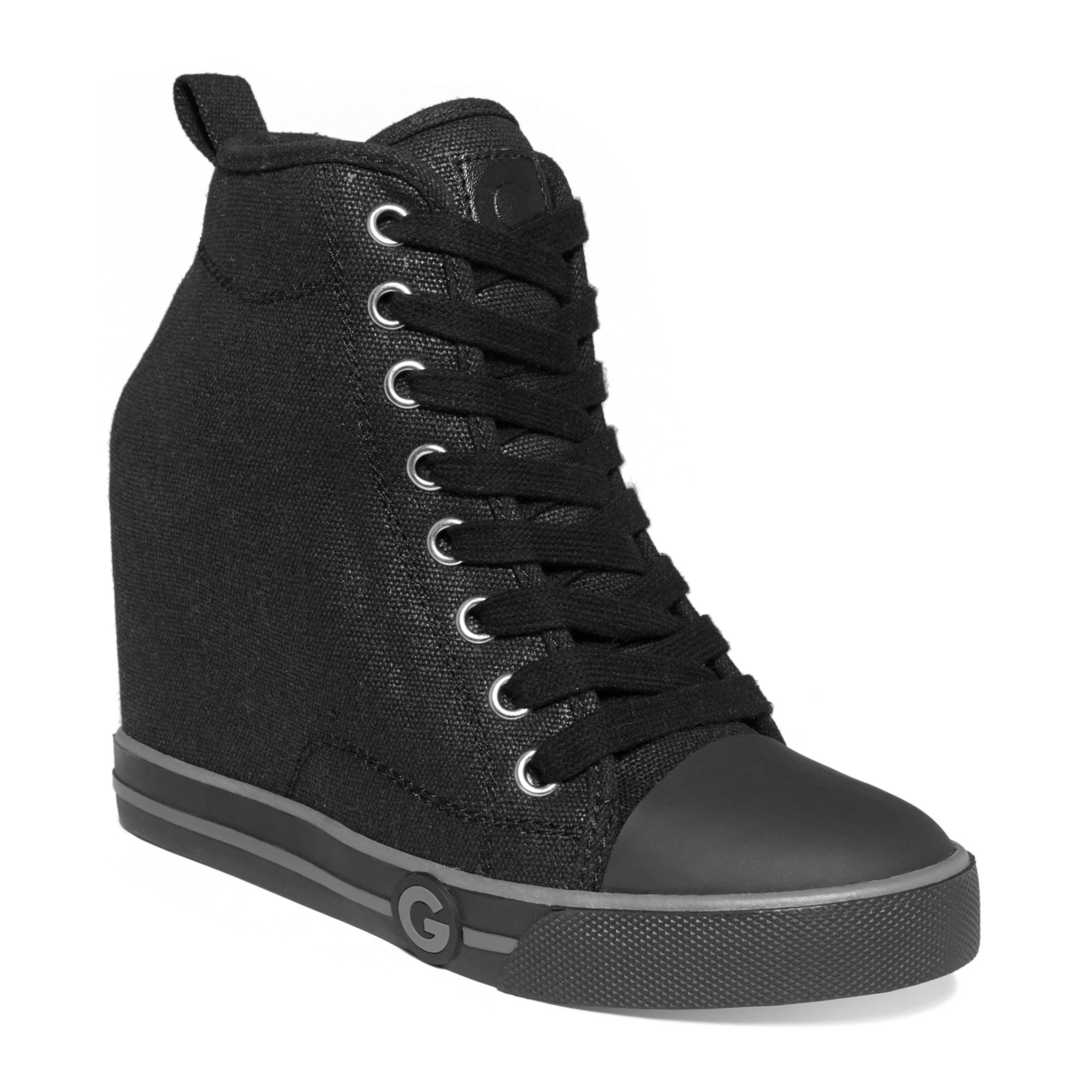 guess black high top sneakers