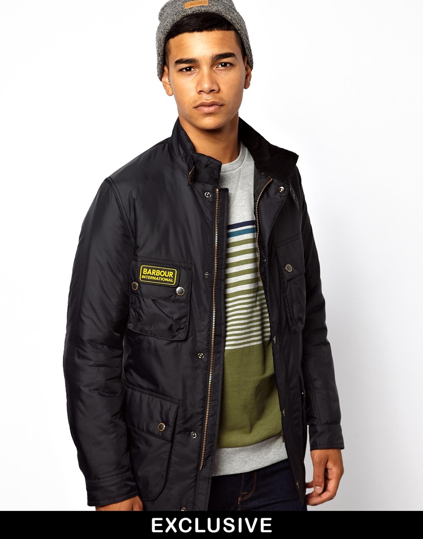 Barbour padded clearance