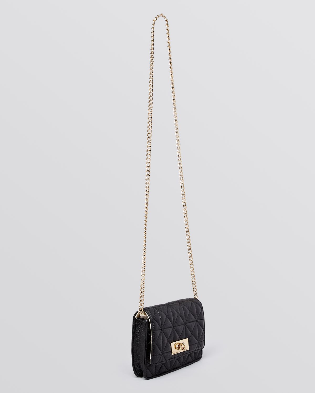 kate spade black crossbody with chain