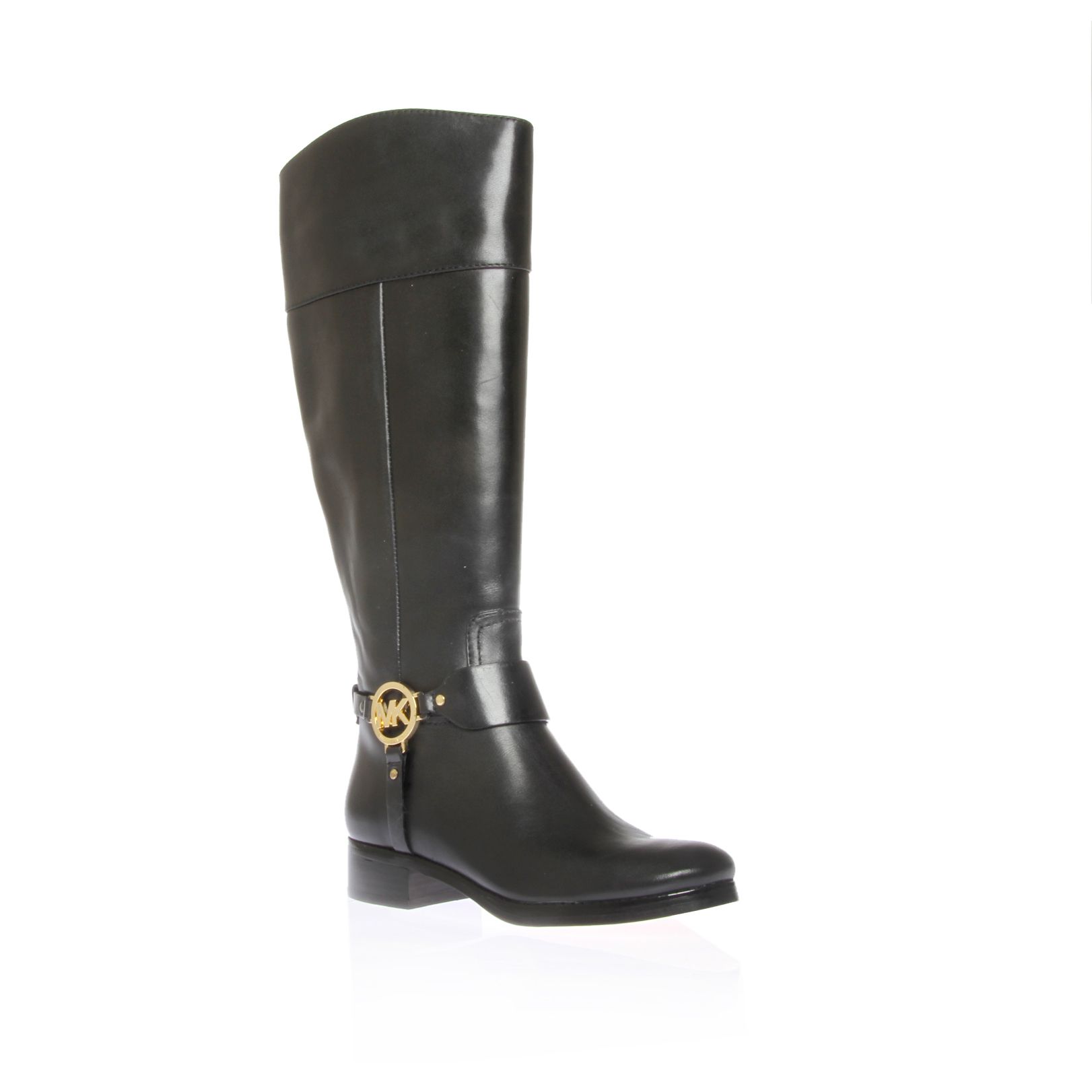 MICHAEL Michael Kors Fulton Harness Boots in Black - Lyst