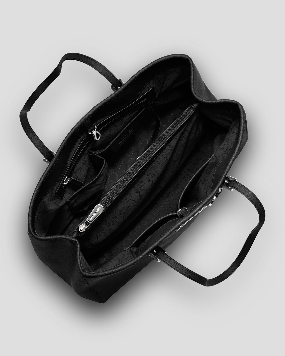 Lyst Michael Michael Kors Tote Jet Set Travel Large East West in Black