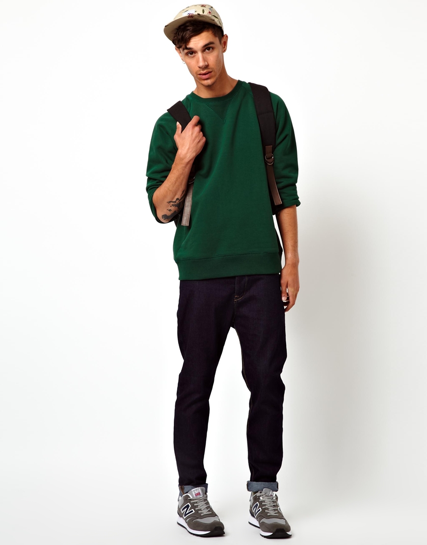 carhartt chase sweatshirt green