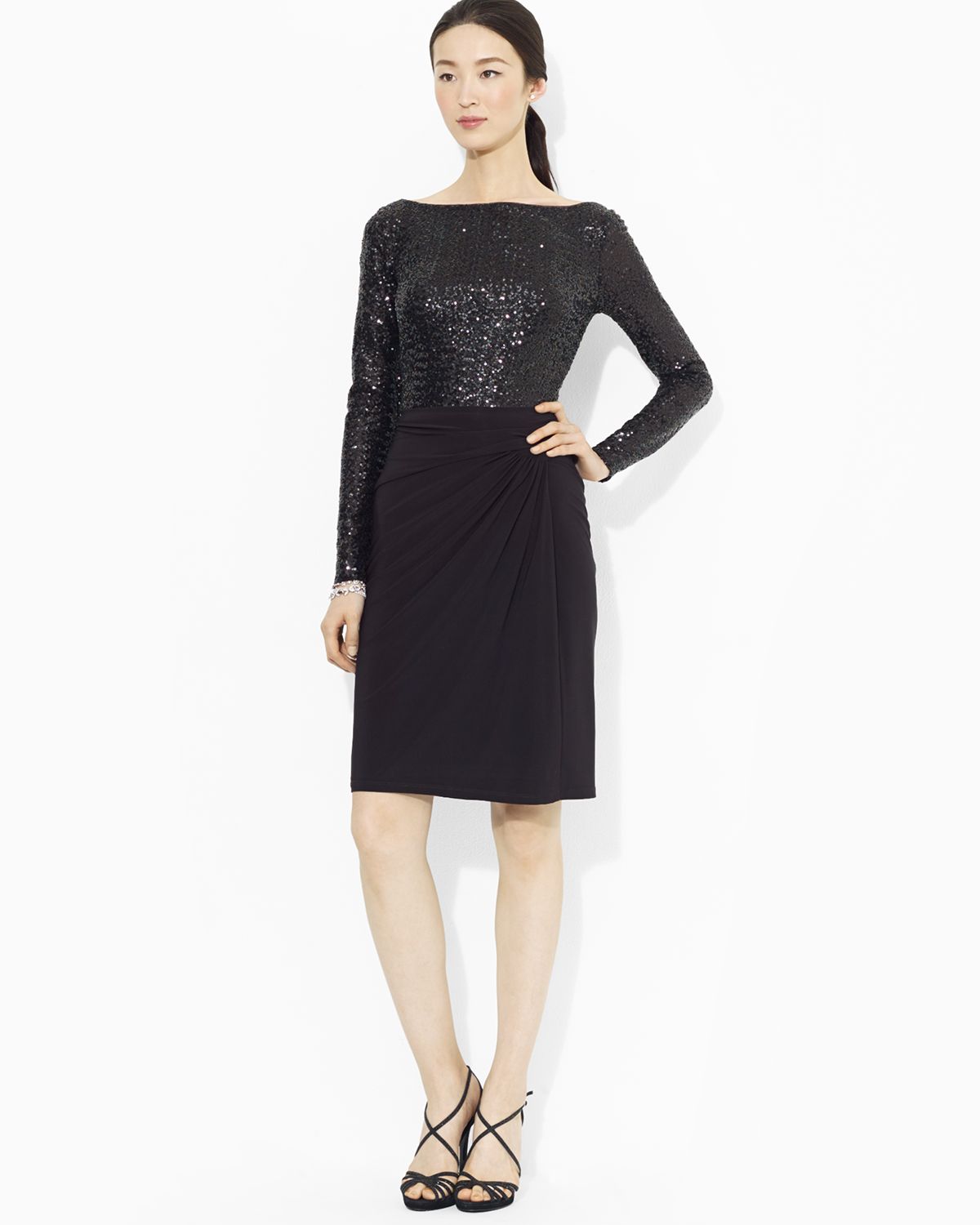 ralph lauren sequin top