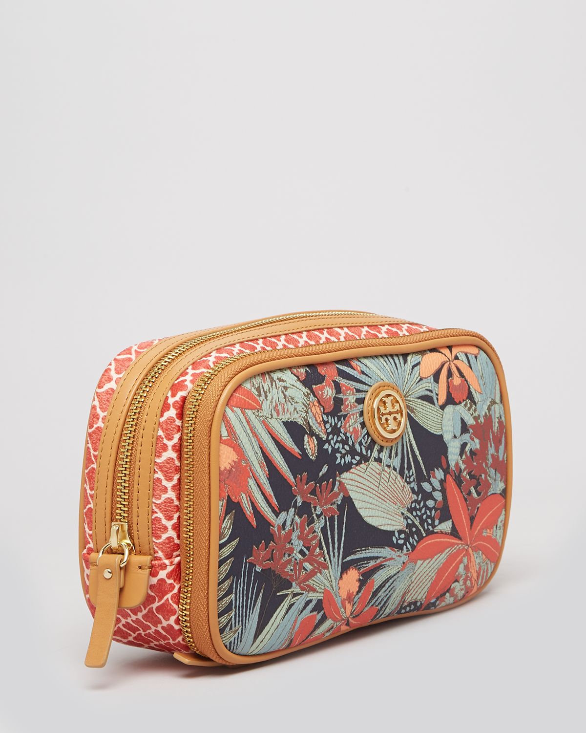 Lyst Tory Burch Cosmetic Case Kerrington Twin Lyst Tory Burch Cosmetic Case Kerrington Twin