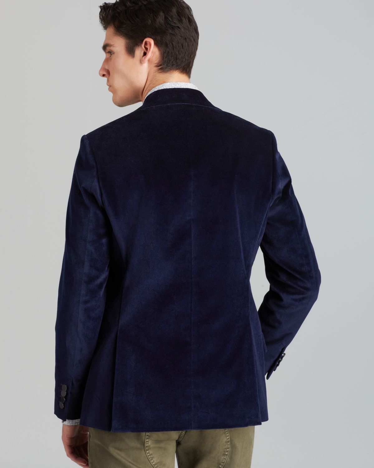 Lyst Jack Spade Reid Velvet Blazer in Blue for Men