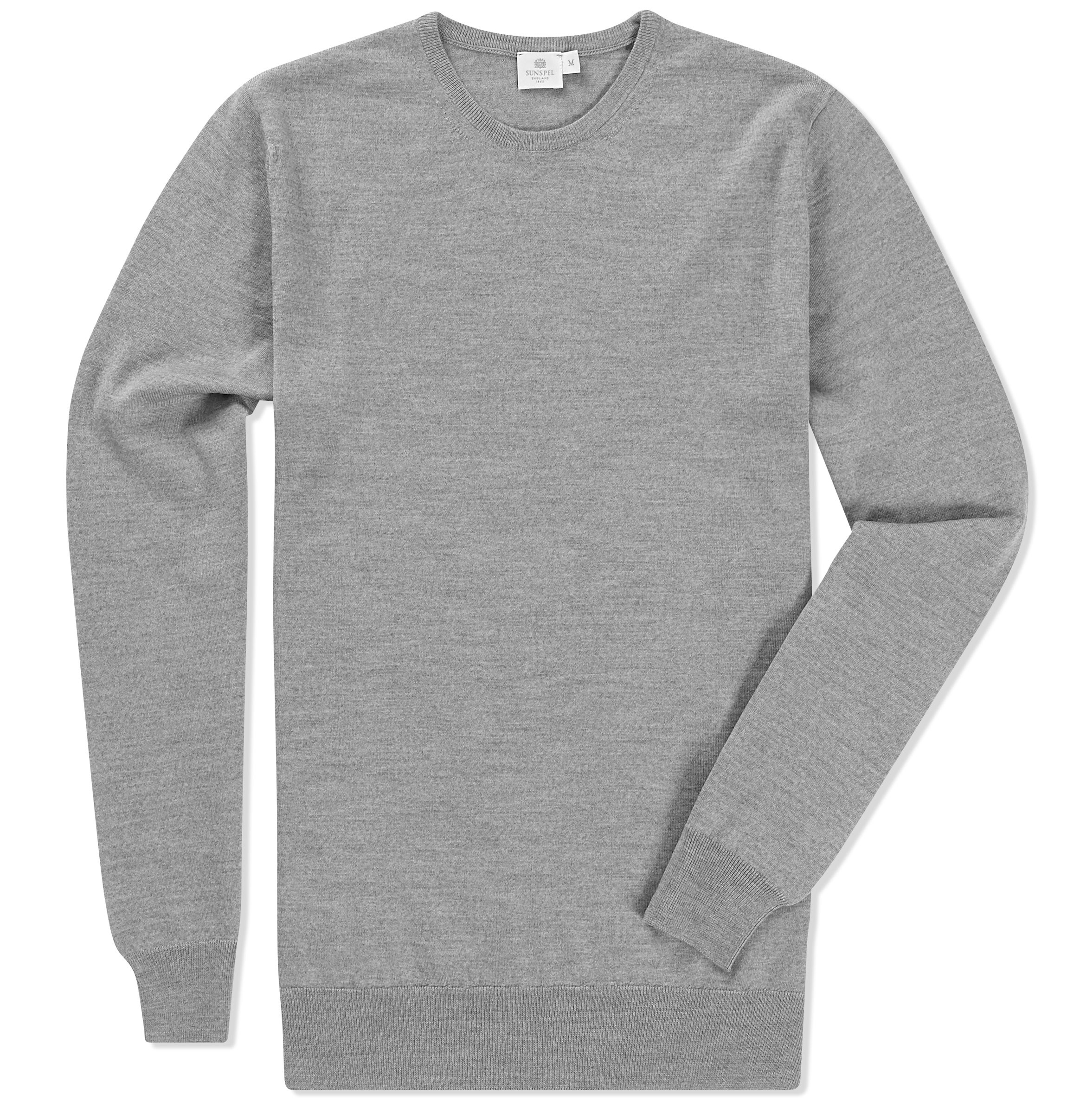 crew neck grey jumper