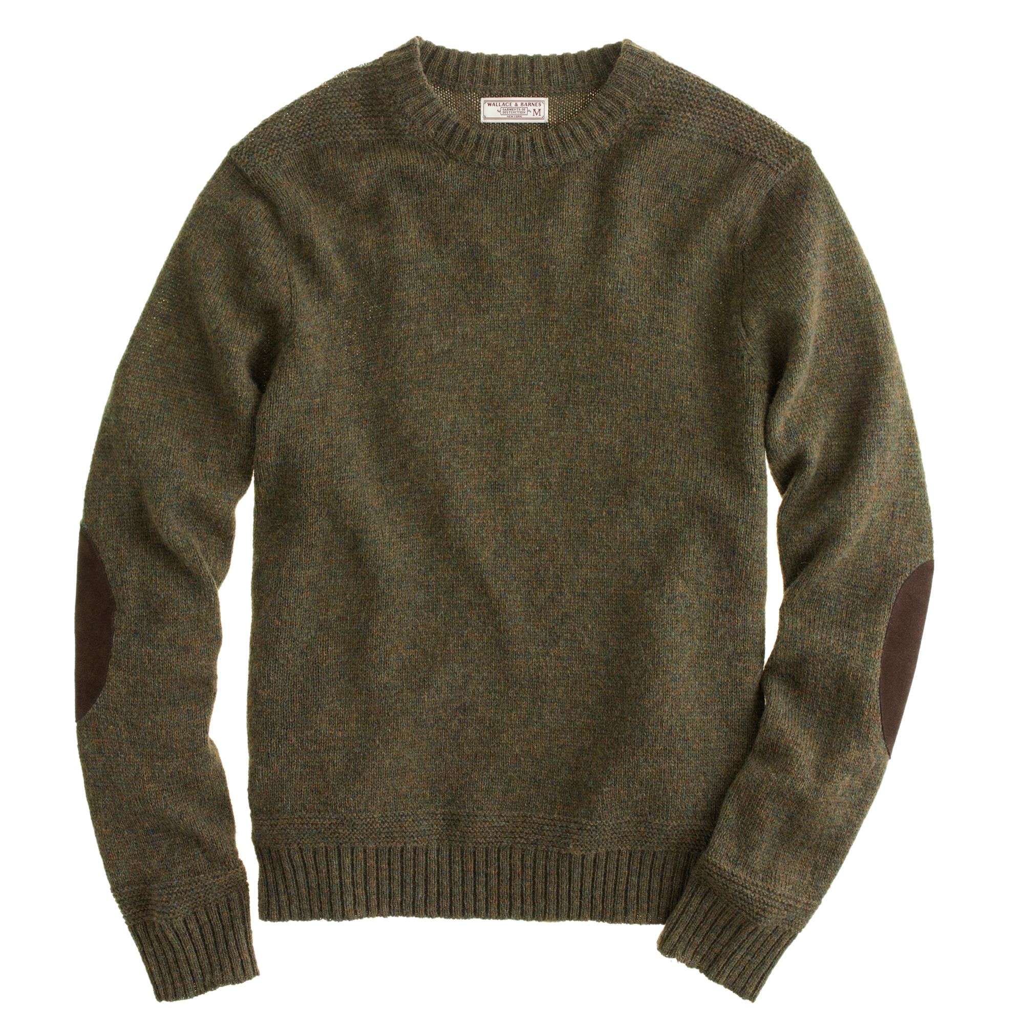 J.Crew Wallace Barnes Shetland Wool Sutherland Sweater in Green for Men ...