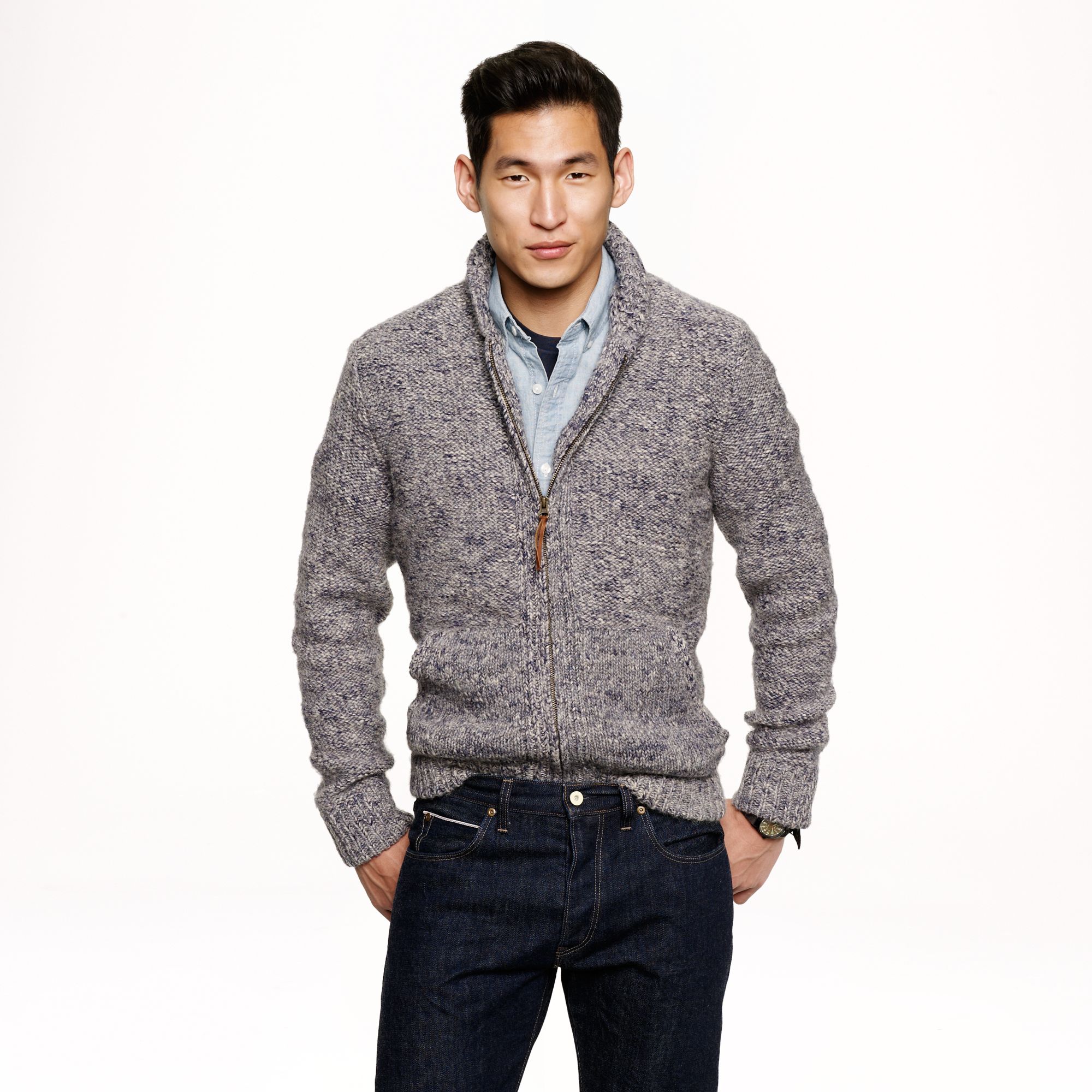 j crew sweaters men