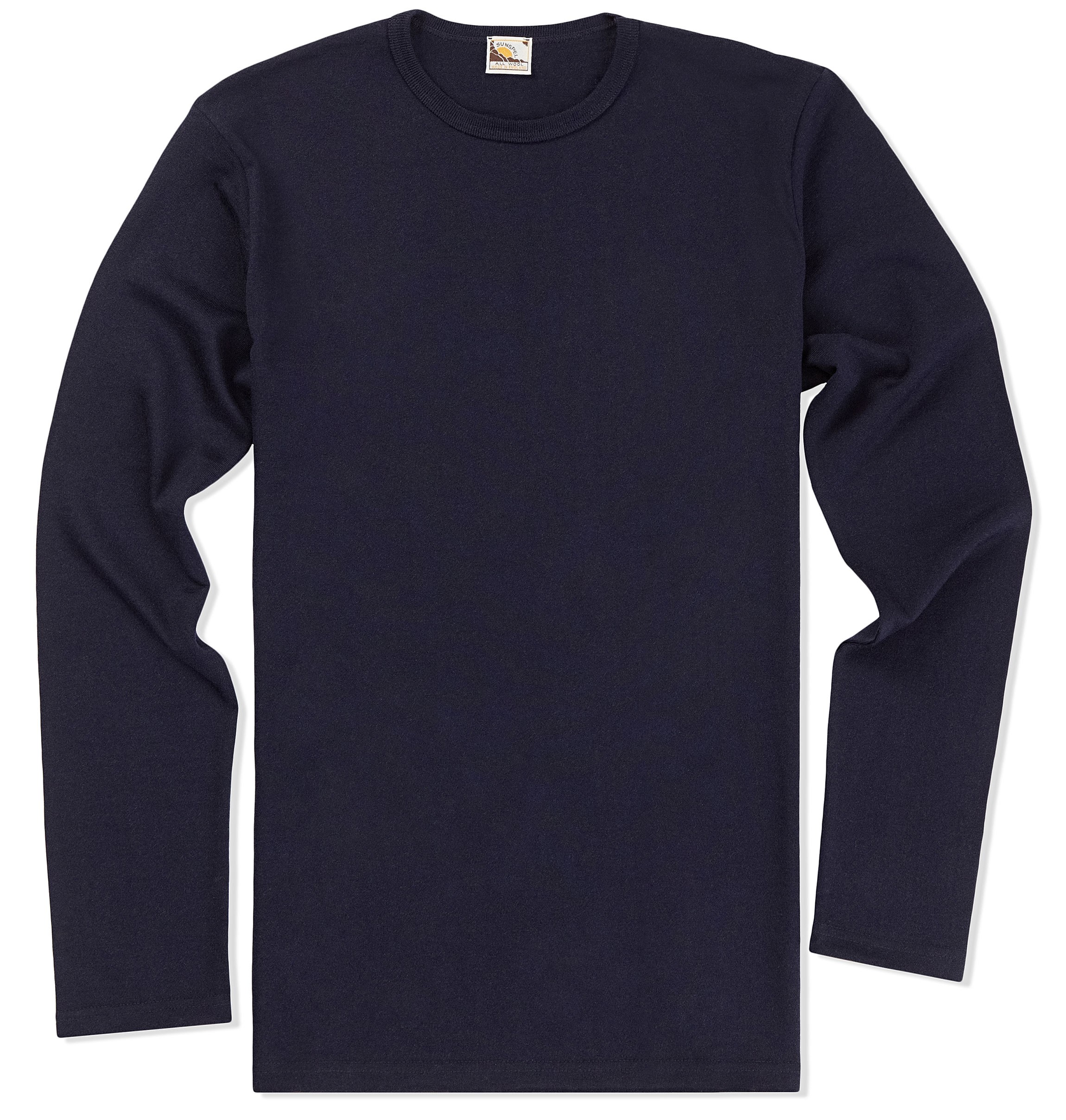 Sunspel Vintage Wool Jumper in Blue for Men (Navy) | Lyst