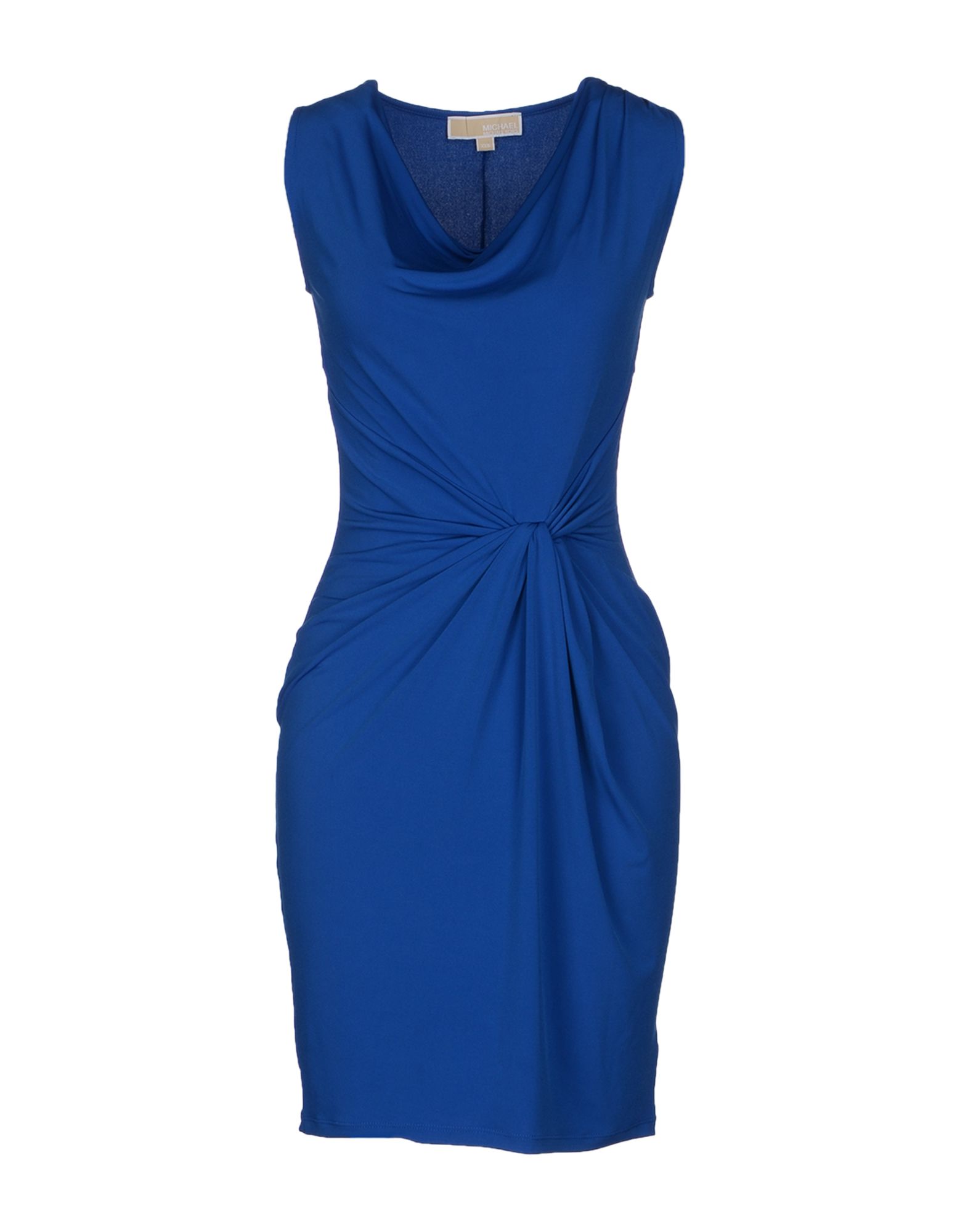 Michael By Michael Kors Short Dress in Blue (Bright blue) | Lyst