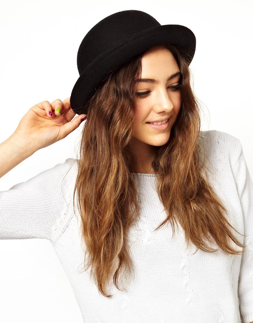 women's roll brim hat