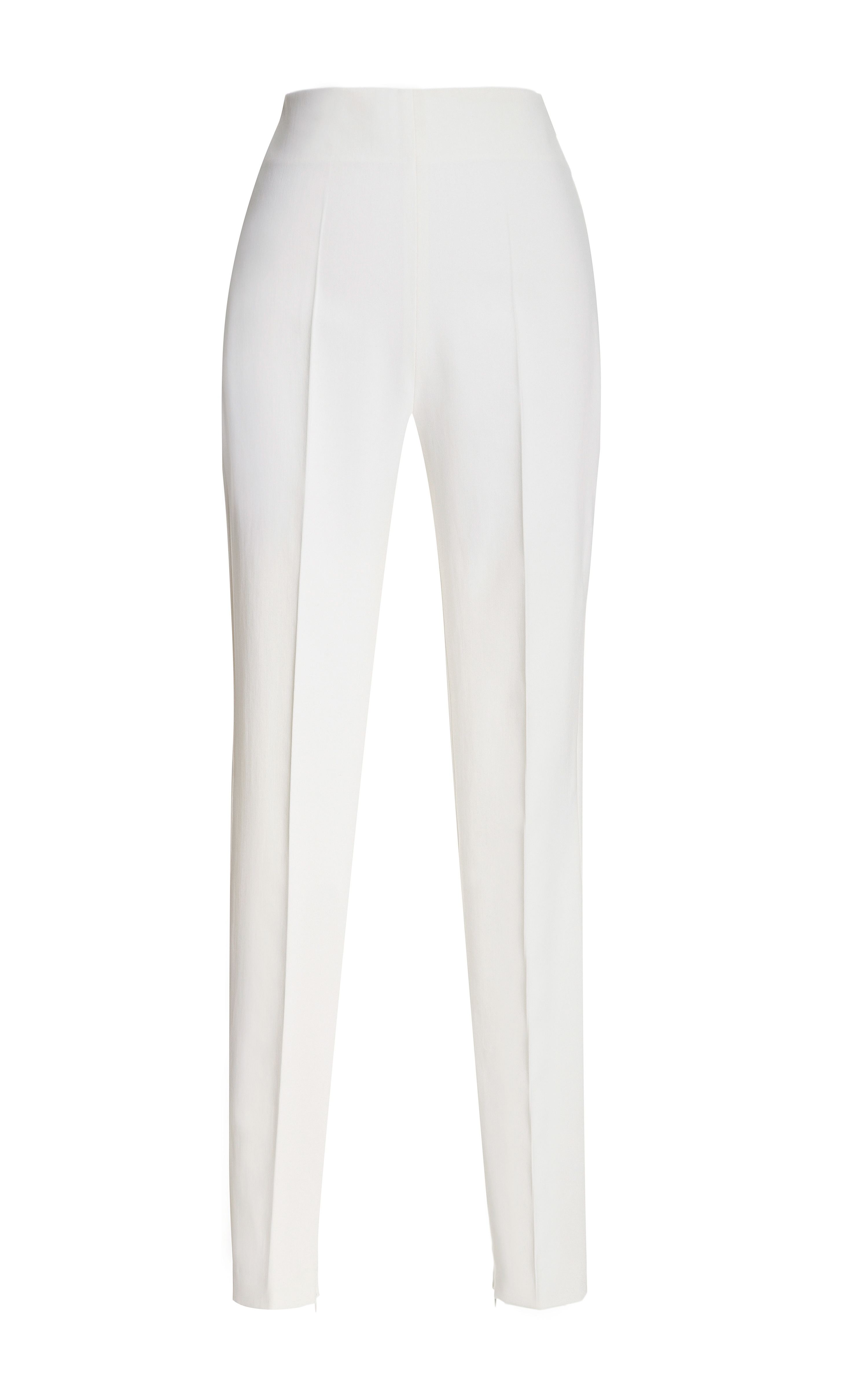 high waist side zip pants