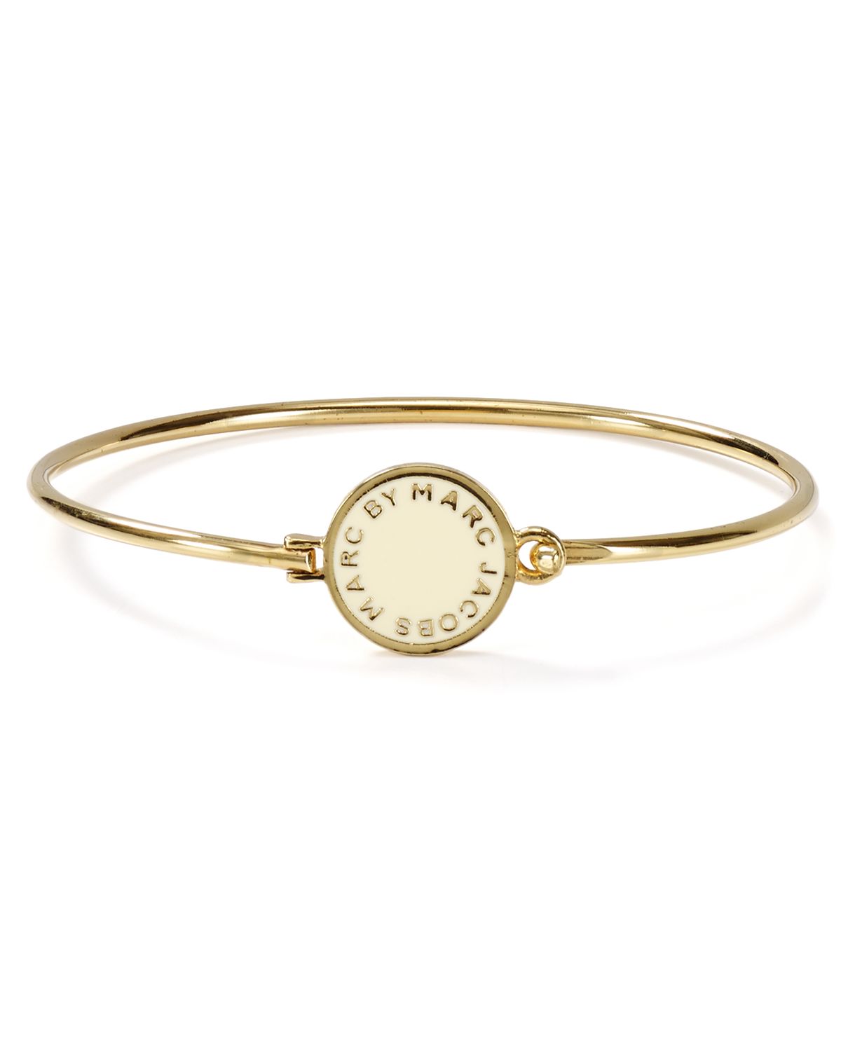 Marc by marc jacobs Classic Marc Skinny Bracelet in Metallic Lyst
