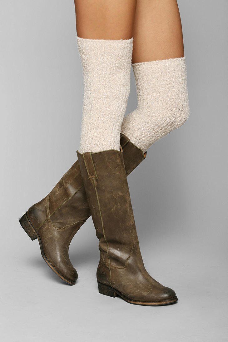 over the knee fuzzy socks