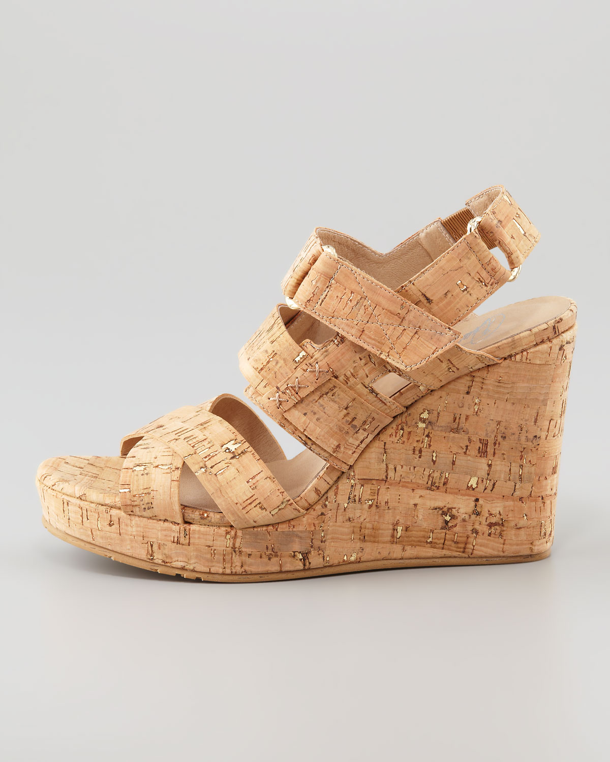 donald pliner cork sandals