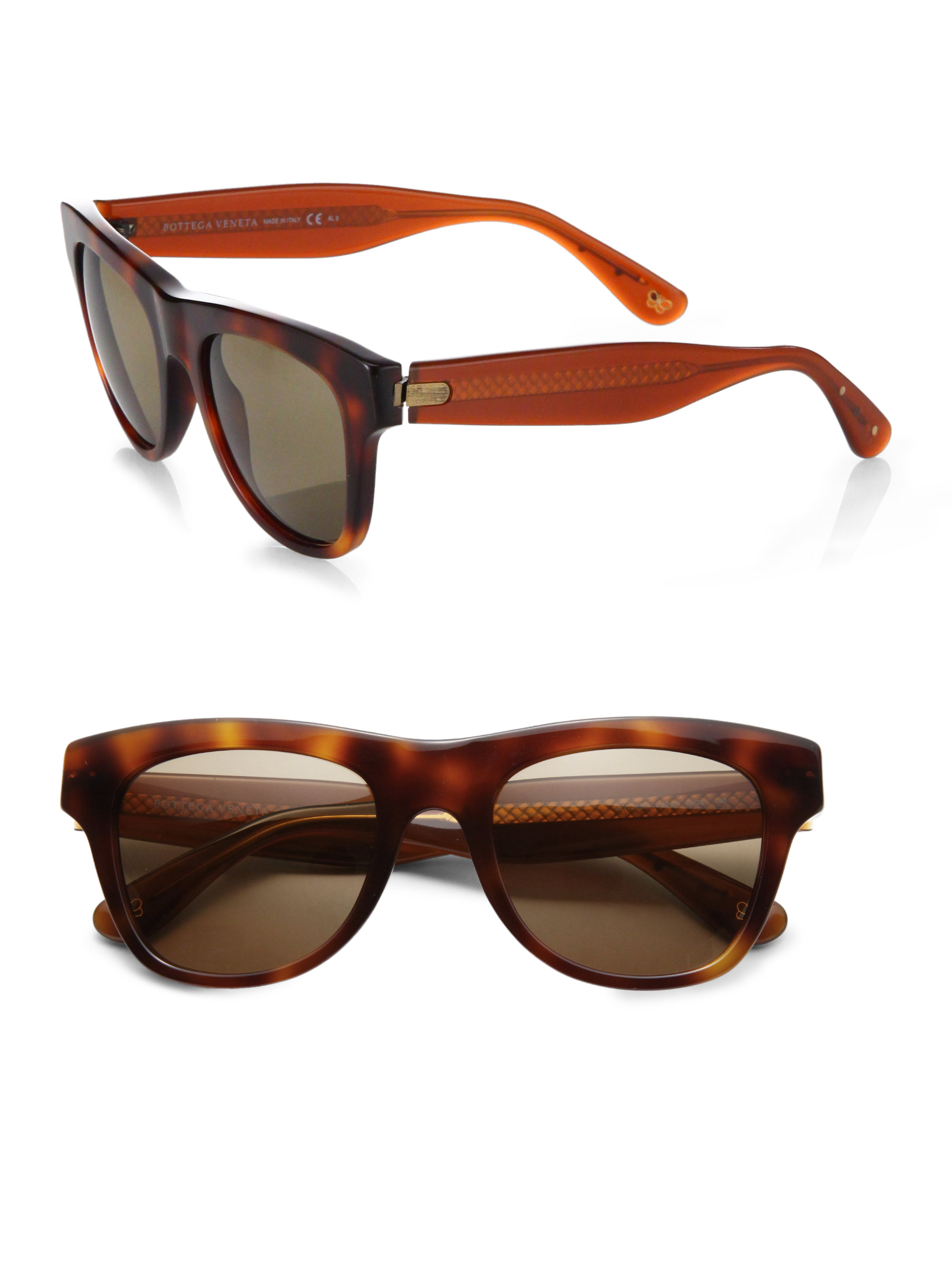 bottega veneta square sunglasses