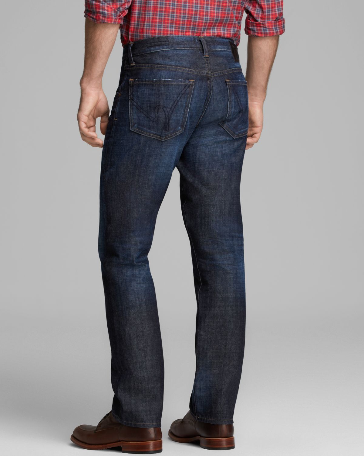 Citizens of Humanity Jeans Perfect Straight Fit in Colt in Blue for Men