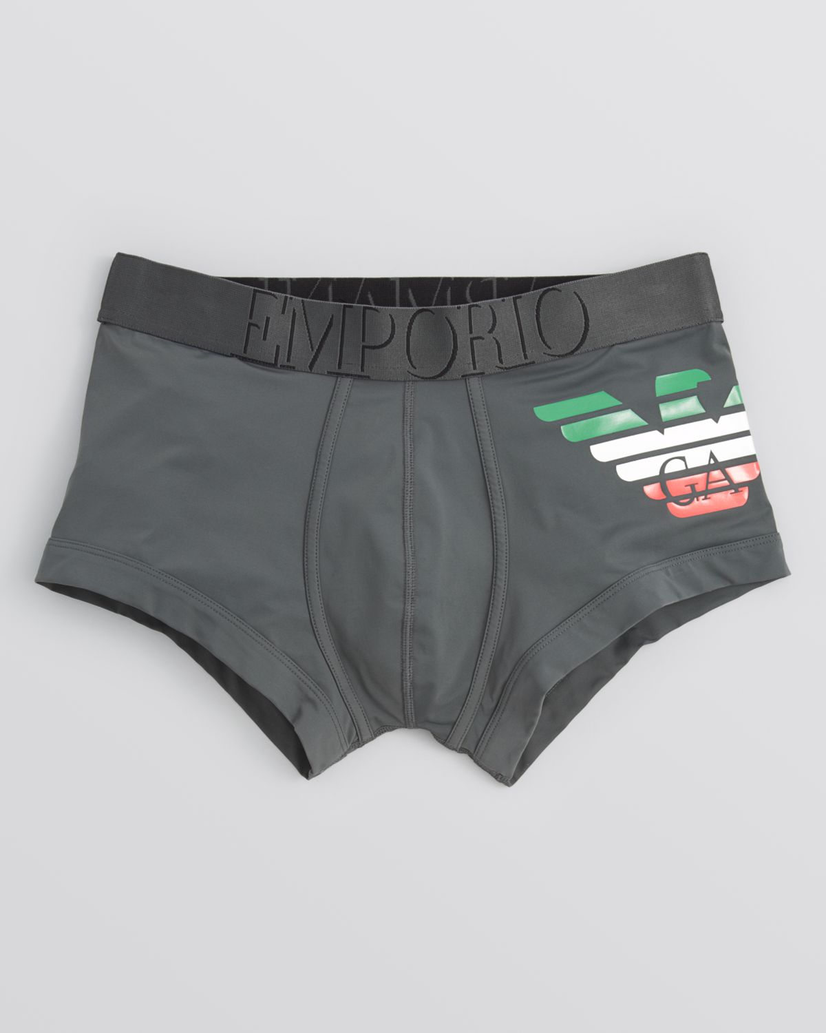 Lyst Emporio Armani Armani Underwear Big Eagle Microfiver Trunks in