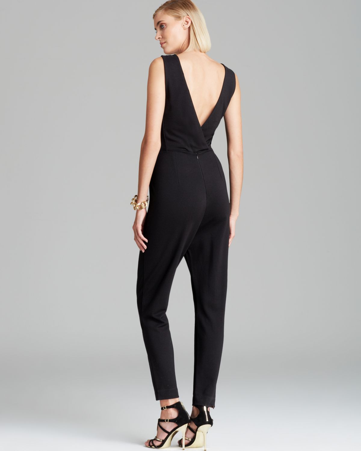 french connection black jumpsuit