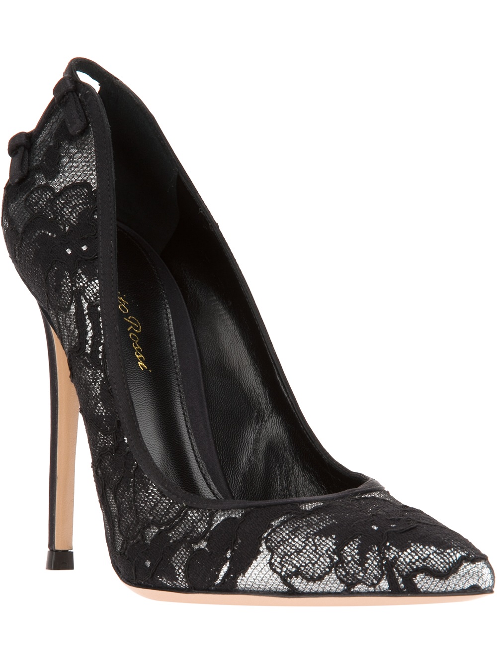 gianvito rossi lace up pumps