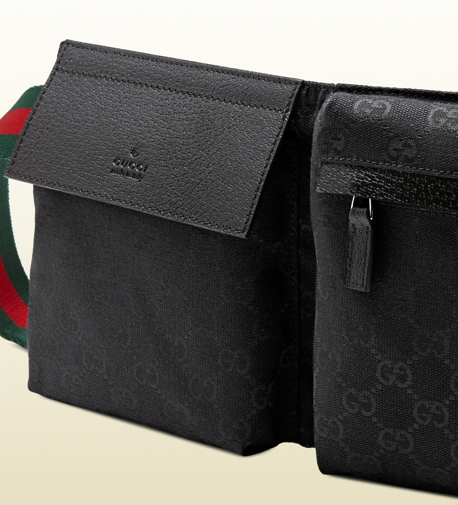 Gucci Original Gg Canvas Belt Bag in Black for Men