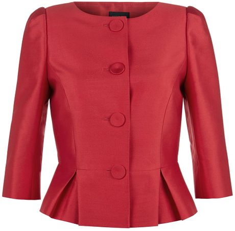 Hobbs Invitation Bess Jacket in Red (ruby) | Lyst