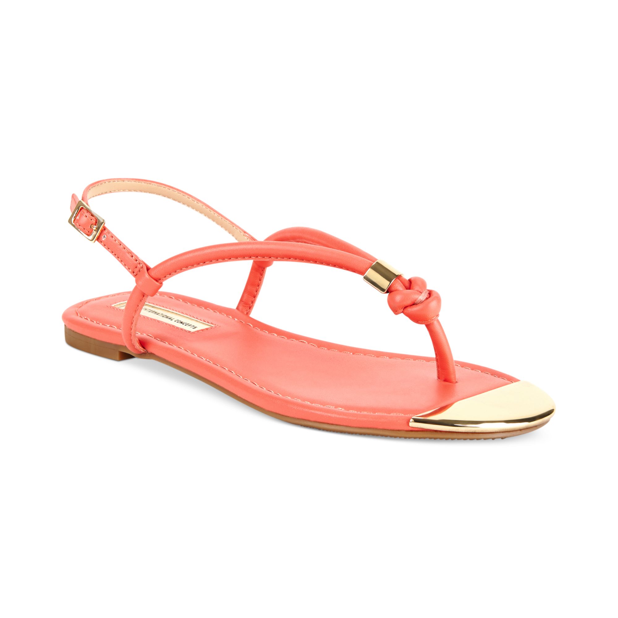 Inc International Concepts Womens Moirah Flat Thong Sandals in Pink ...