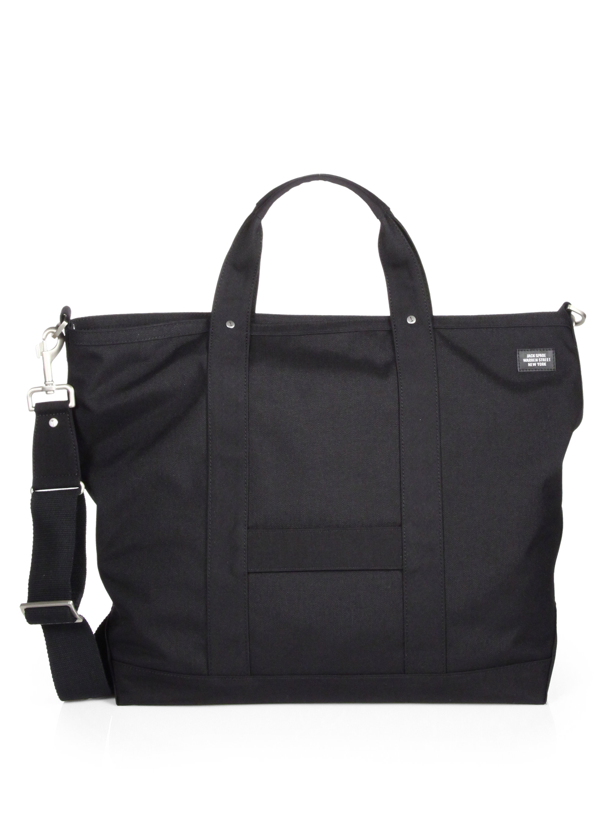Lyst Jack spade Cordura Zip Tote in Black for Men