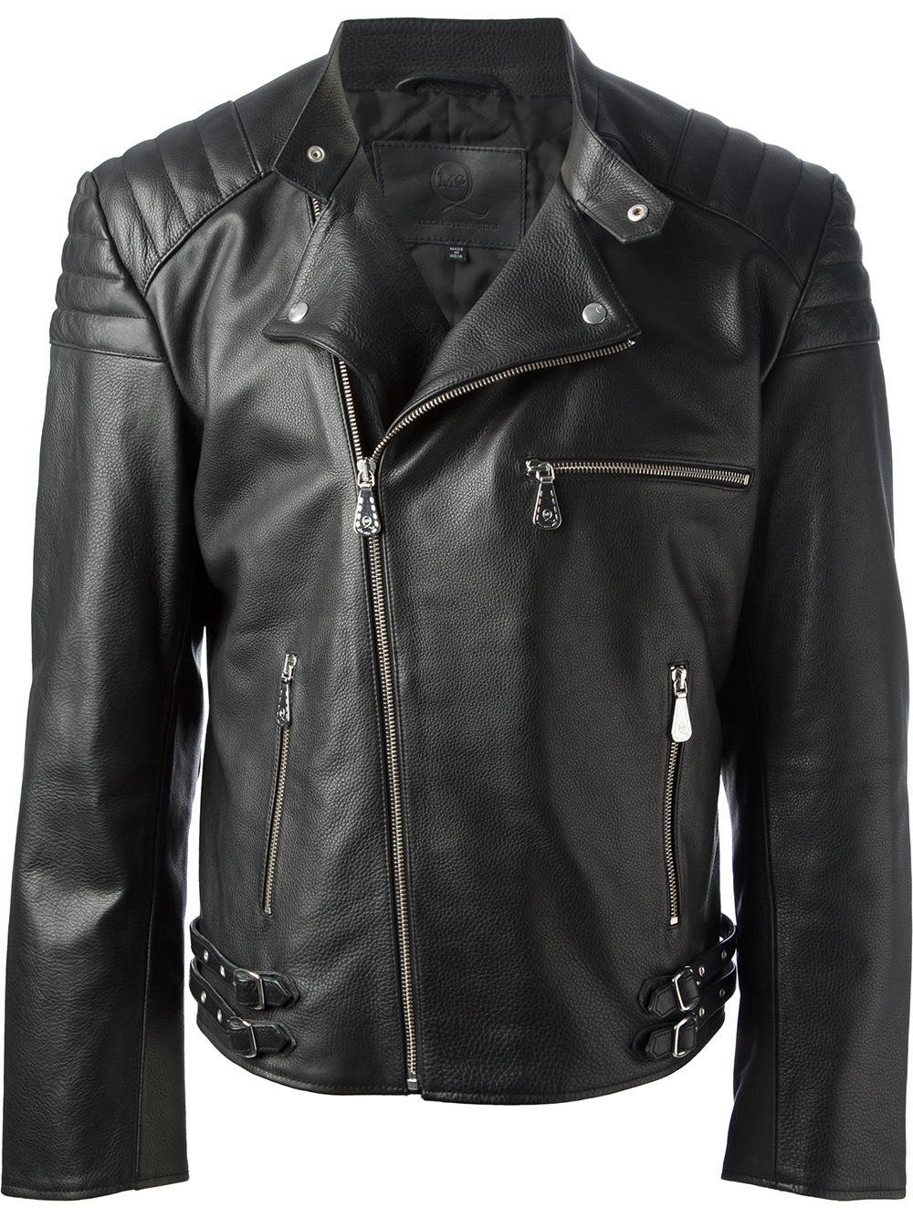 mcq alexander mcqueen leather jacket