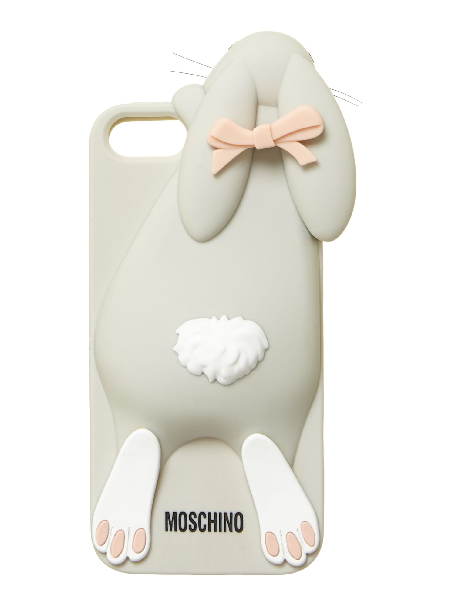 Moschino Rabbit Grey Phone Case in Gray (Grey) | Lyst