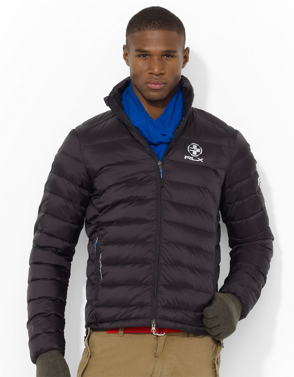 Polo Ralph Lauren Rlx Explorer Down Jacket in Black for Men - Lyst