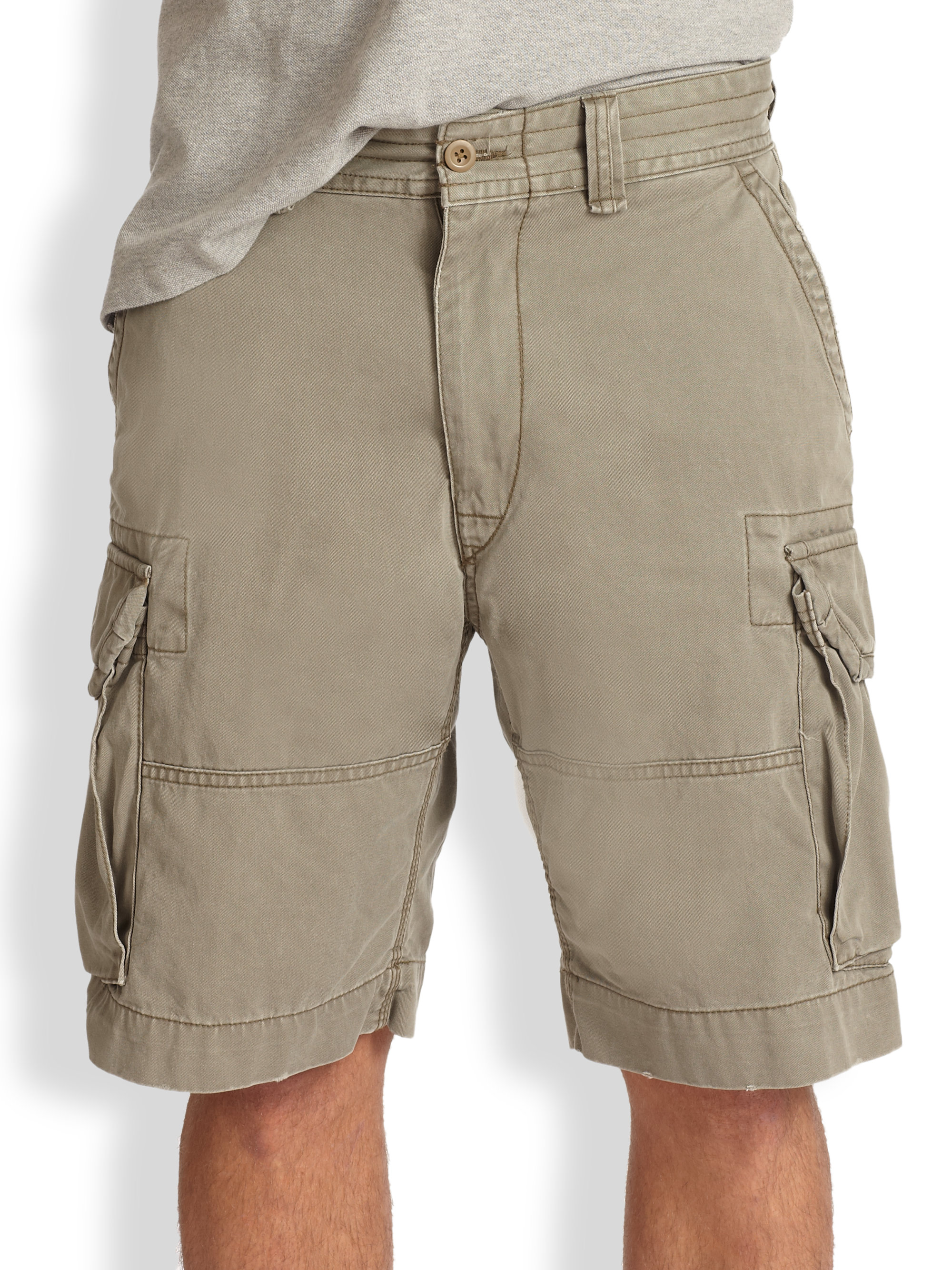 Polo ralph lauren Gellar Classic Cargo Shorts in Green for Men | Lyst